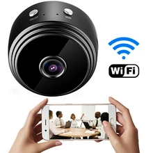 Wireless WiFi Mini Camera HD 1080p Motion Detection Micro Camera with Motion Detection and Night Vision for Home Indoor Security