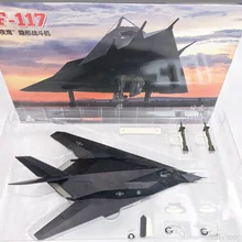 Wltk USAF F-117 Nighthawk Stealth Attack Aircraft 1/72 Diecast Model