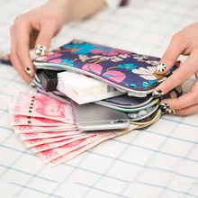 Women Wallet Large Capacity Multifunctional Ladies Coin Purse Fashion Durable Mobile Phone Bag Female Classical Floral Wallets