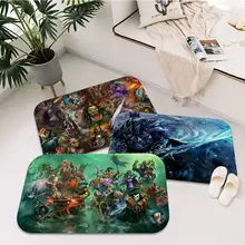 World of Warcraft Game Printing Bathroom Mat Nordic Style Bedroom Living Room Doormat Home Balcony Anti-Slip Welcome Doormat
