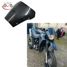 XT660R Motorcycle Windshield Windscreen Front Wind Shield Deflectors for Yamaha XT660 R 2004-2016 Odometer Viser Visor