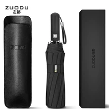 Xiaomi New High Quality ZUODU Automatic Umbrella Outdoor Travel Large Umbrella Anti-Strong Wind Anti-UV