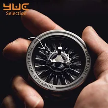 YUC Lucky Turntable Hand Spinner LAUTIE Carnival Roulette Office Decoration Toys Kids Metal Toys Linkage Fingertip Finger Gyro