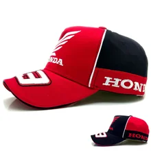creative moto gp 93 motorcycle baseball cap embroidered snapback for honda logo Outdoor off-road F1 Racing car hat Unisex gift